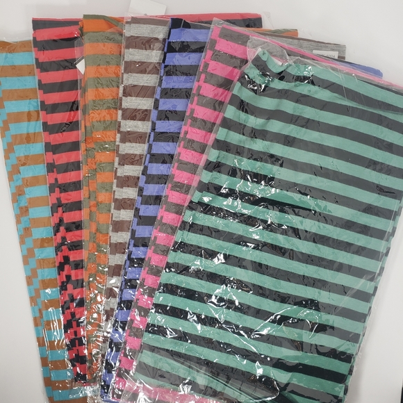 Striped Infinity Scarves - Picture 2 of 3